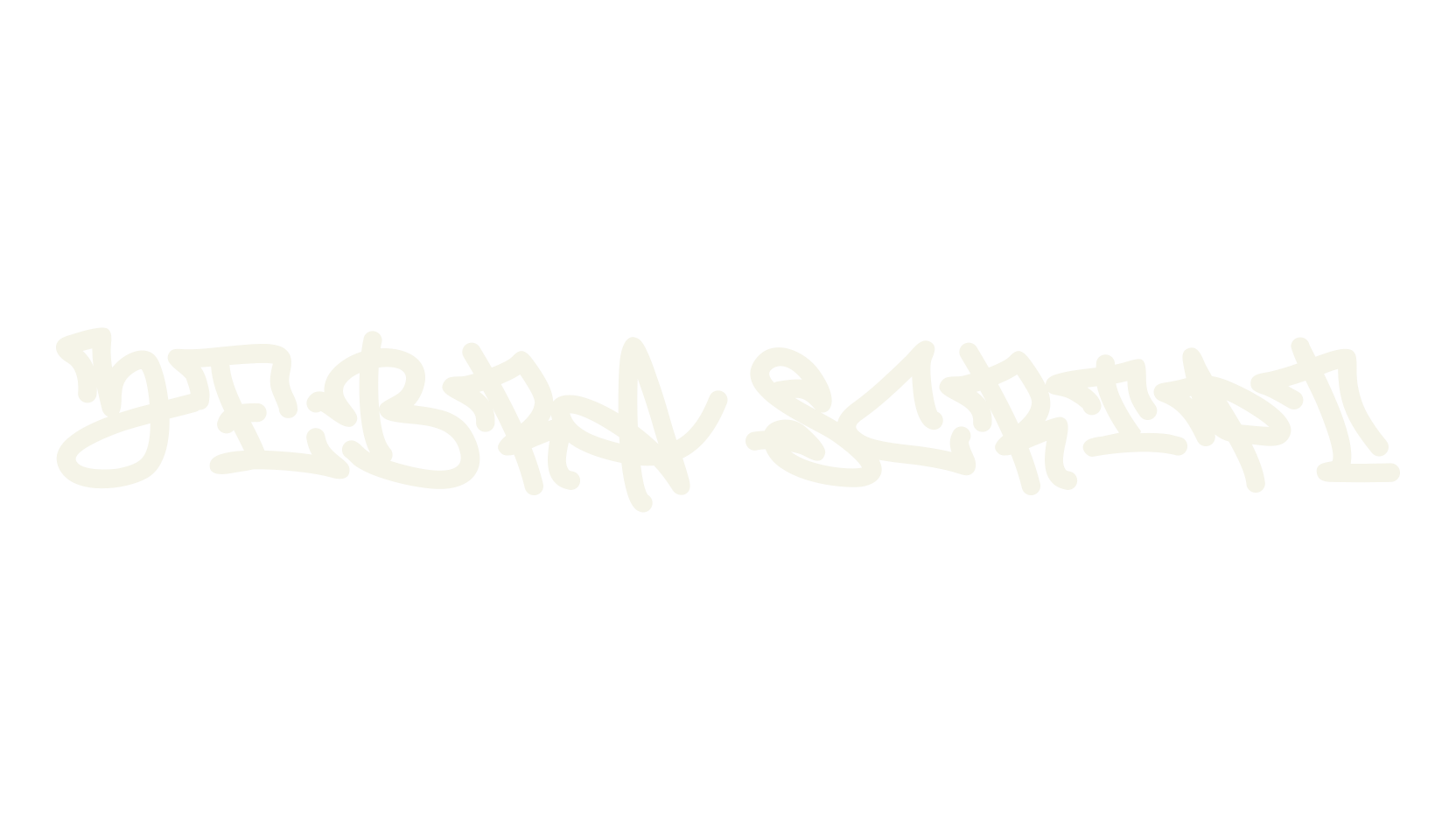Zebra Script, graffiti font preview