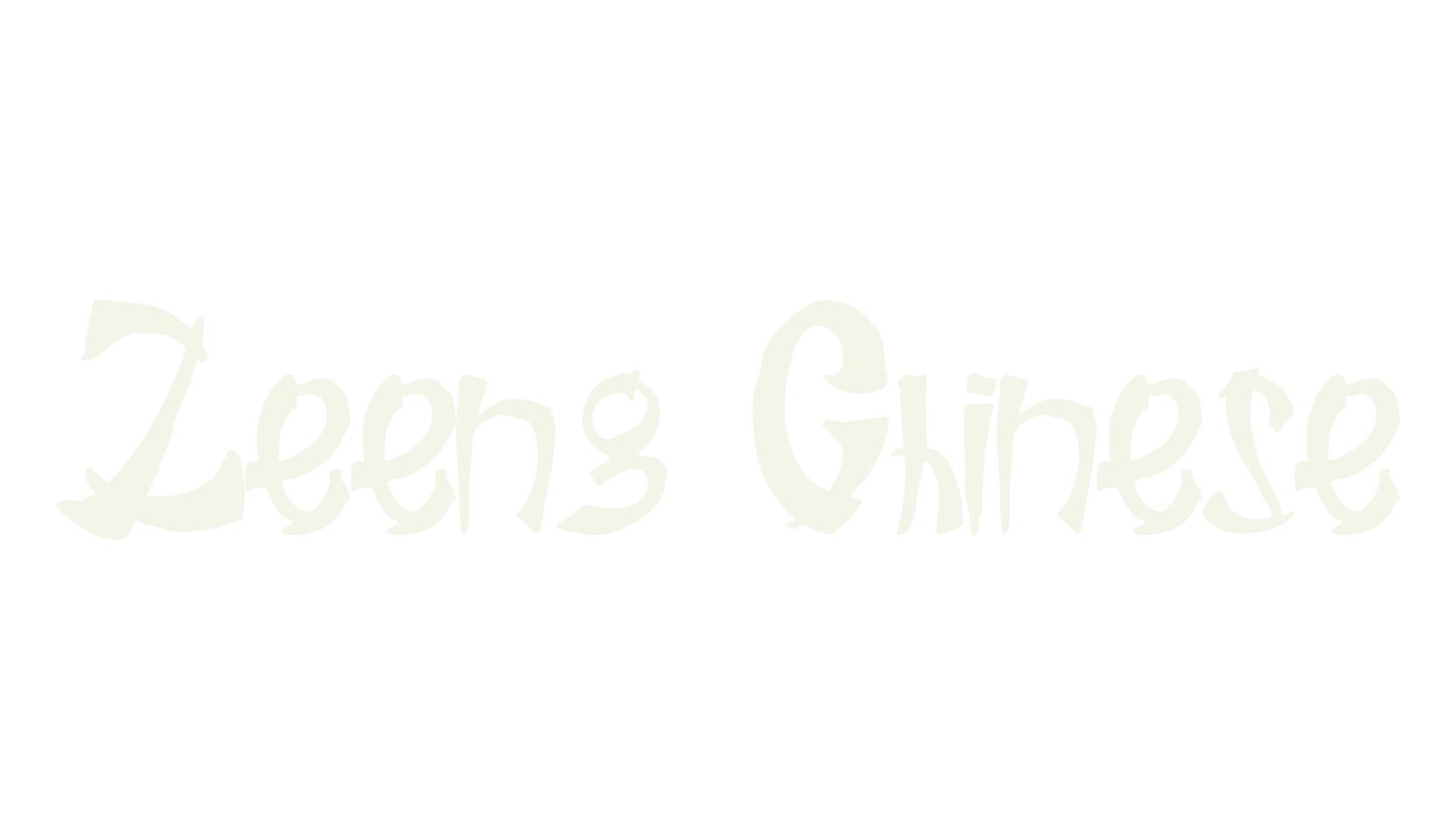Zeeng Chinese, chinese font preview