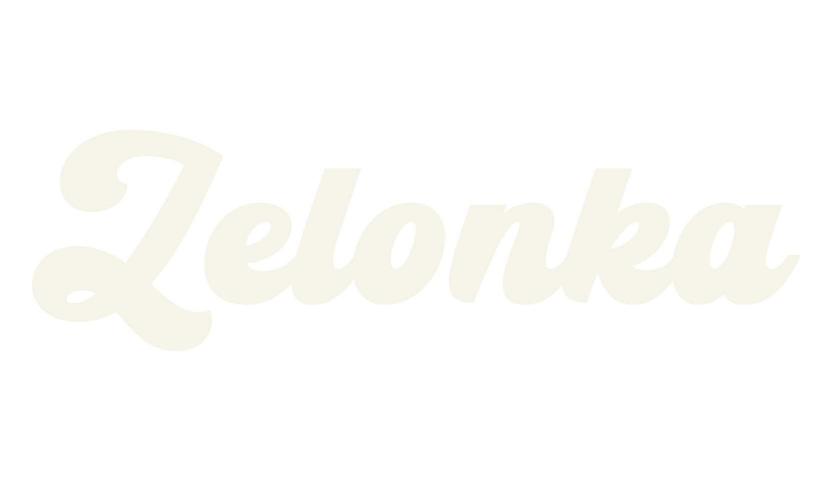 Zelonka, 1990s font preview