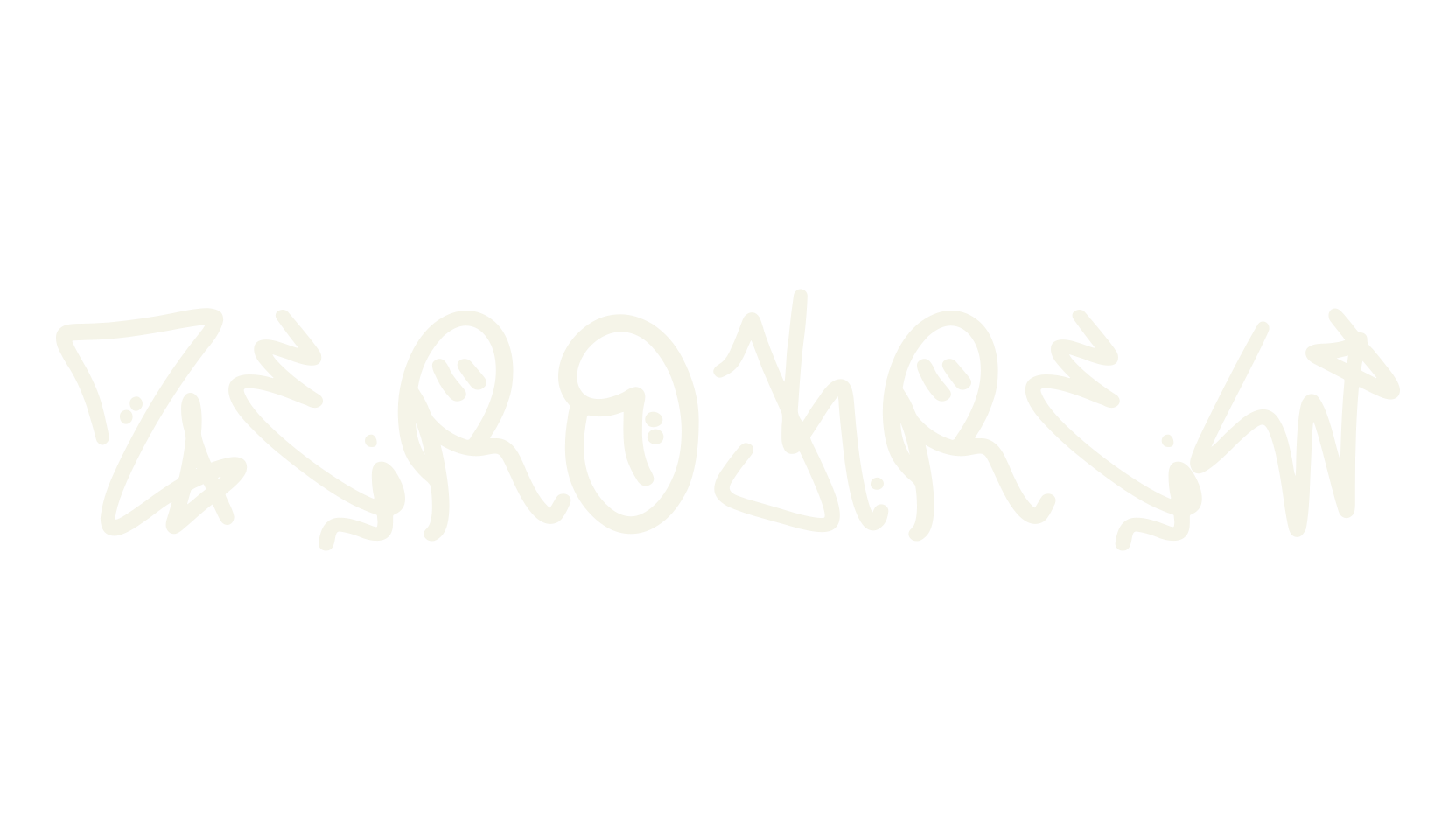 Zerokrew, graffiti font preview