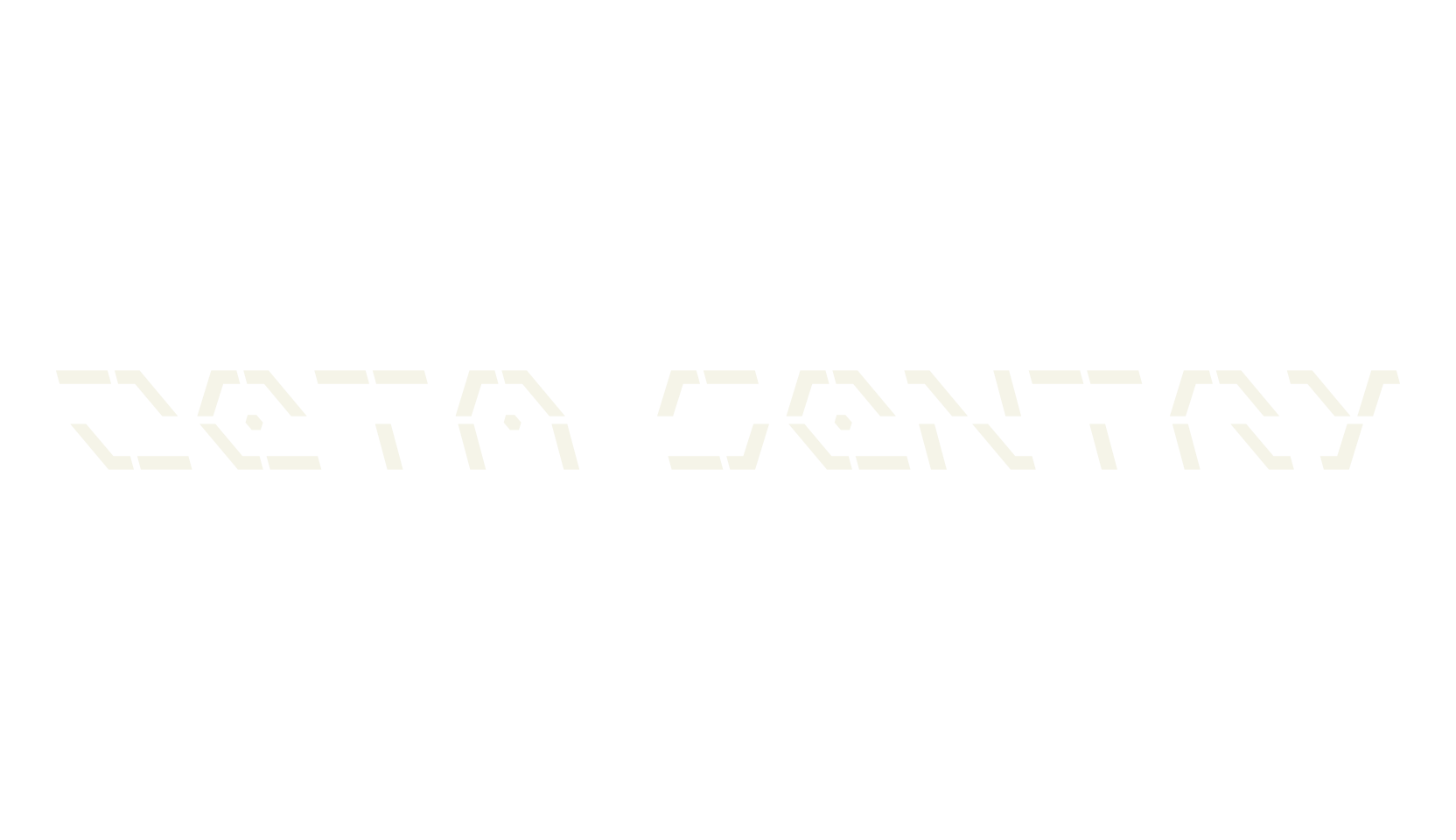 Zeta Sentry, display market font preview