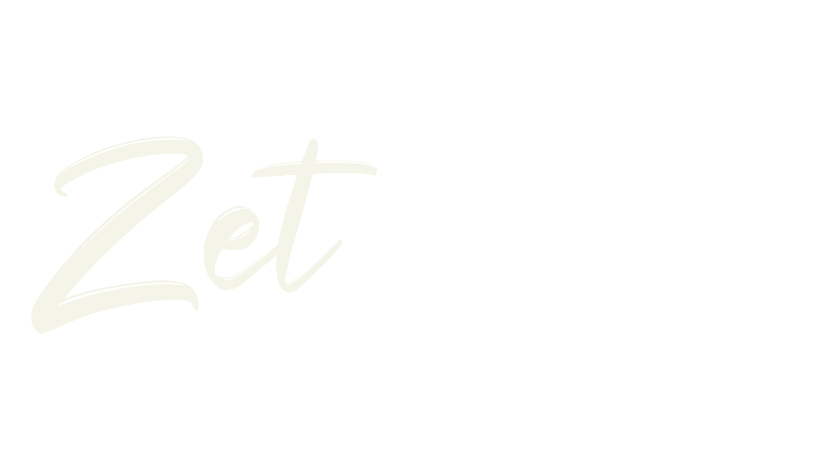 Zettosaid, calligraphy font preview