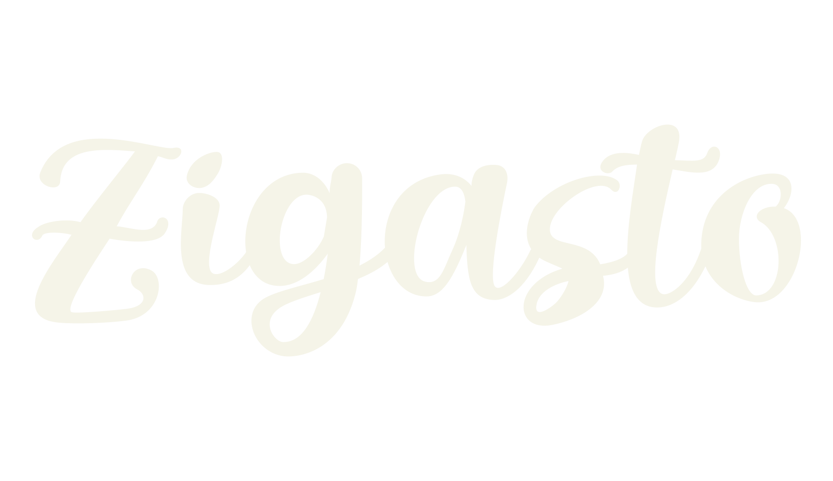 Zigasto, banner font preview