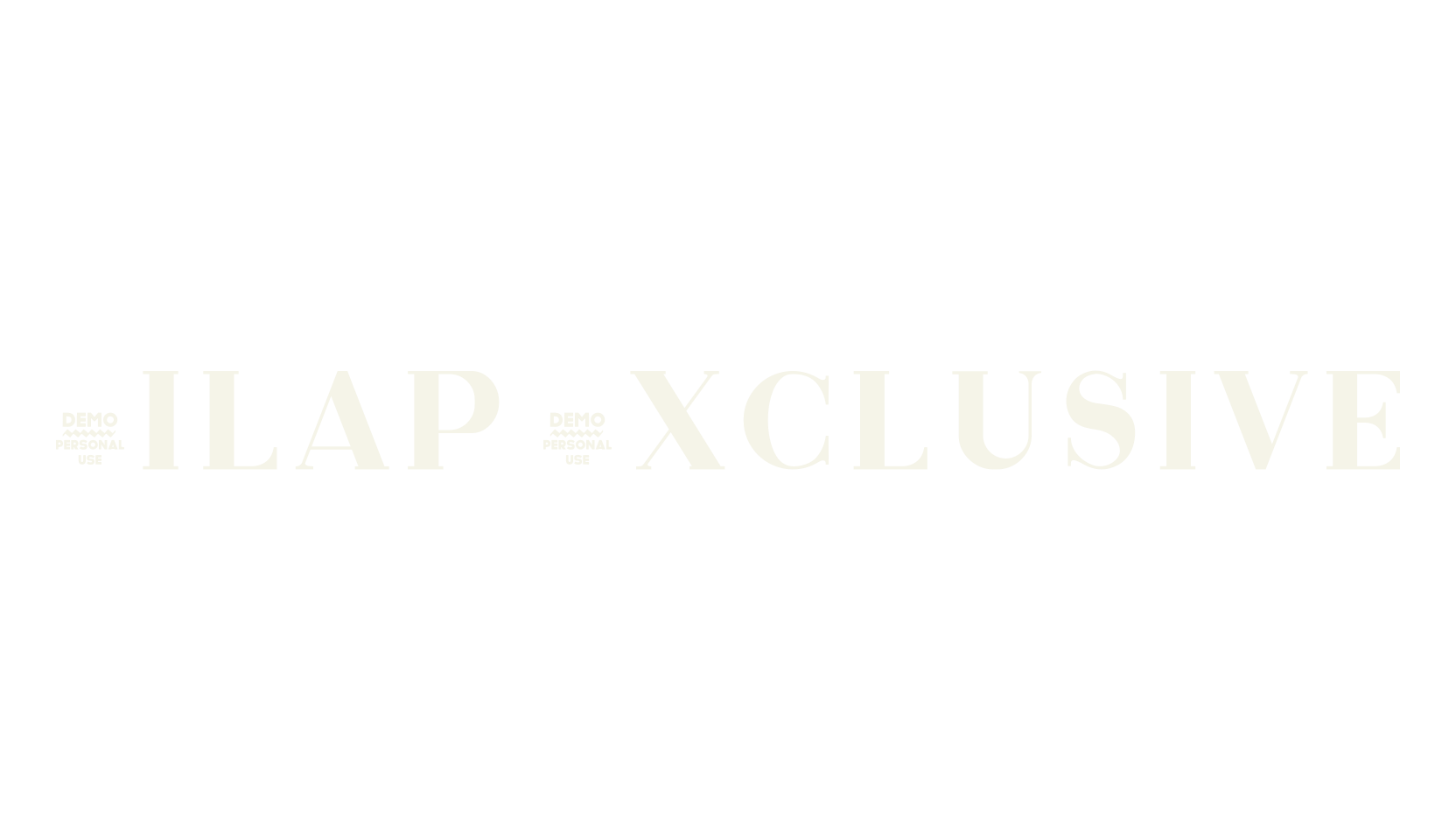 Zilap Exclusive, modelos font preview