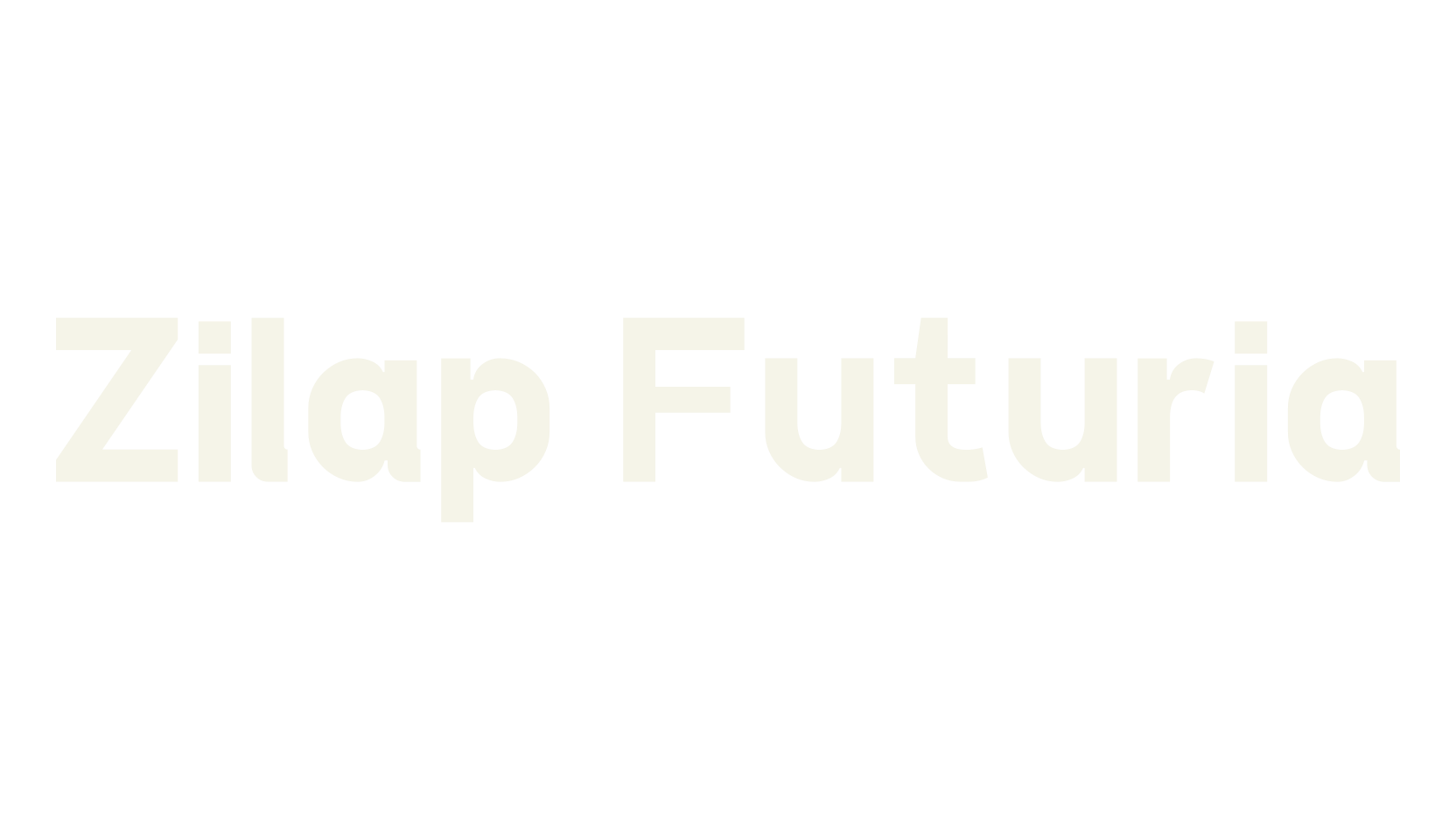 Zilap Futuria, sans serif font preview