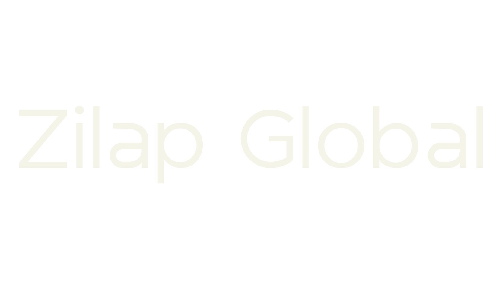 Zilap Global, sans serif font preview