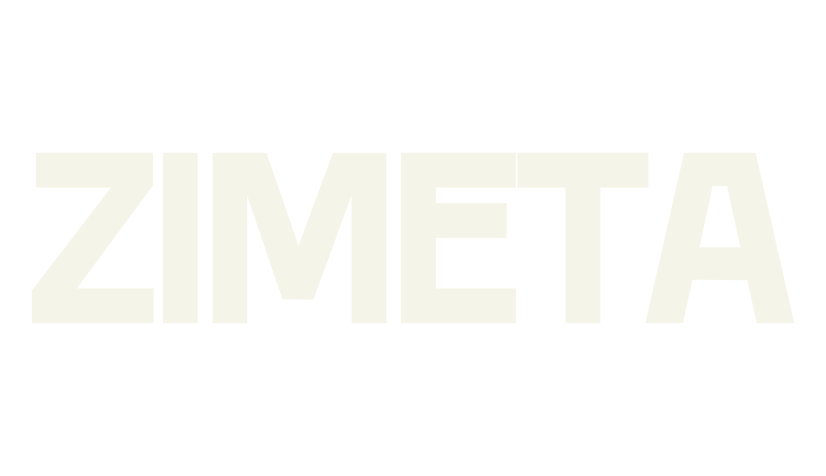 ZIMETA, sans serif font preview