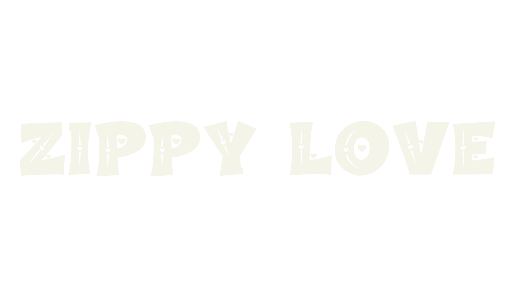 Zippy Love, love font preview