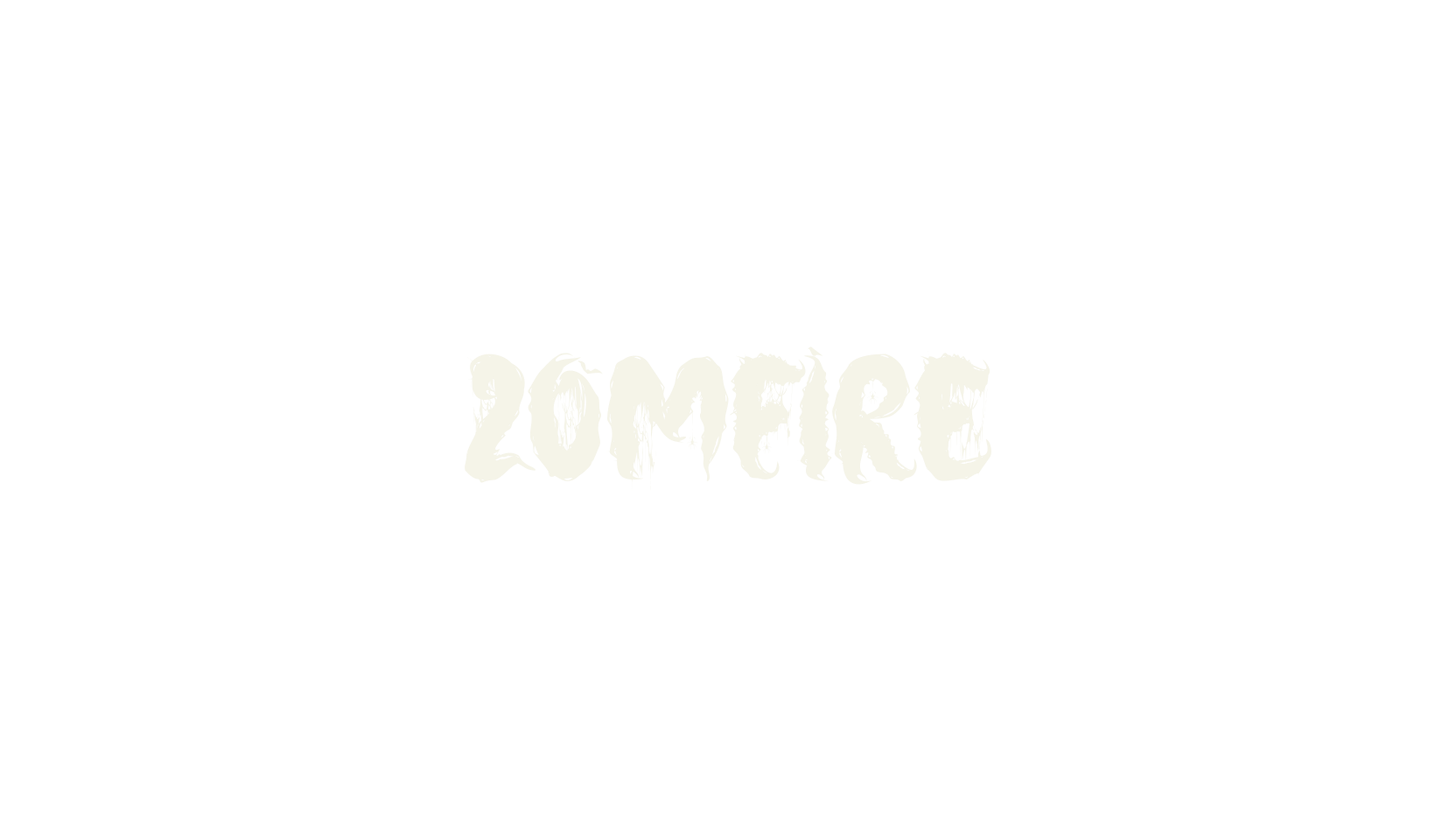 Zomfire, black metal font preview