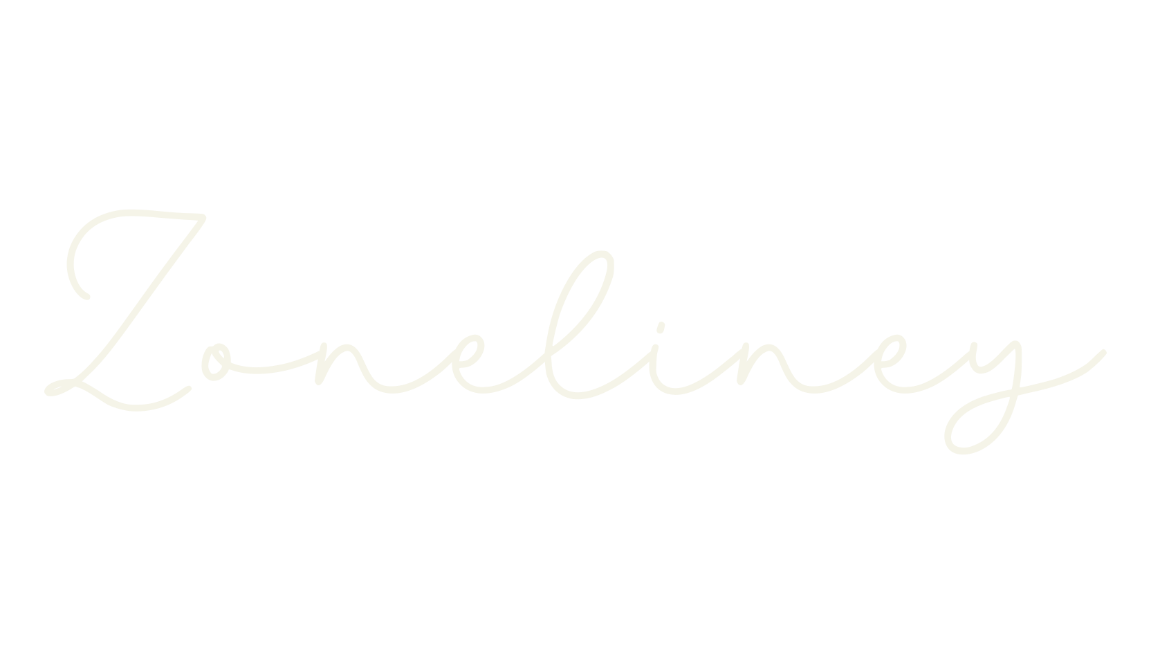 Zoneliney, typewriter font preview