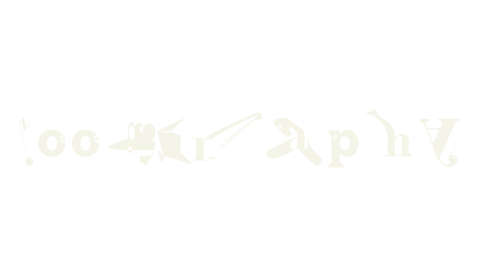 Zoography, display market font preview