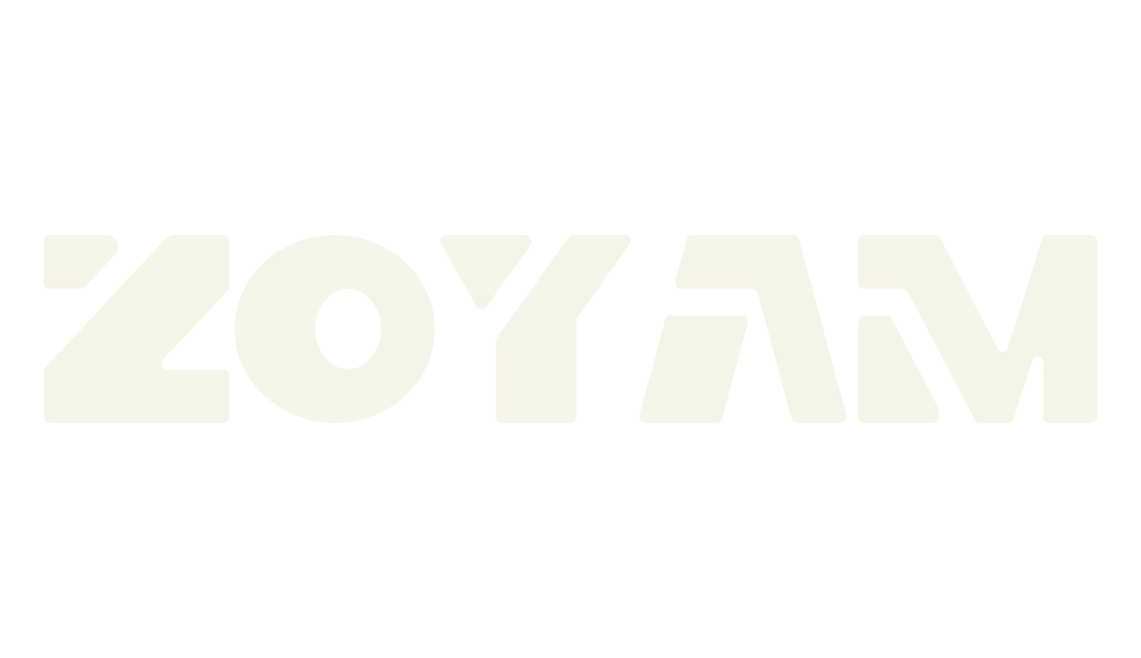 ZOYAM, techno font preview