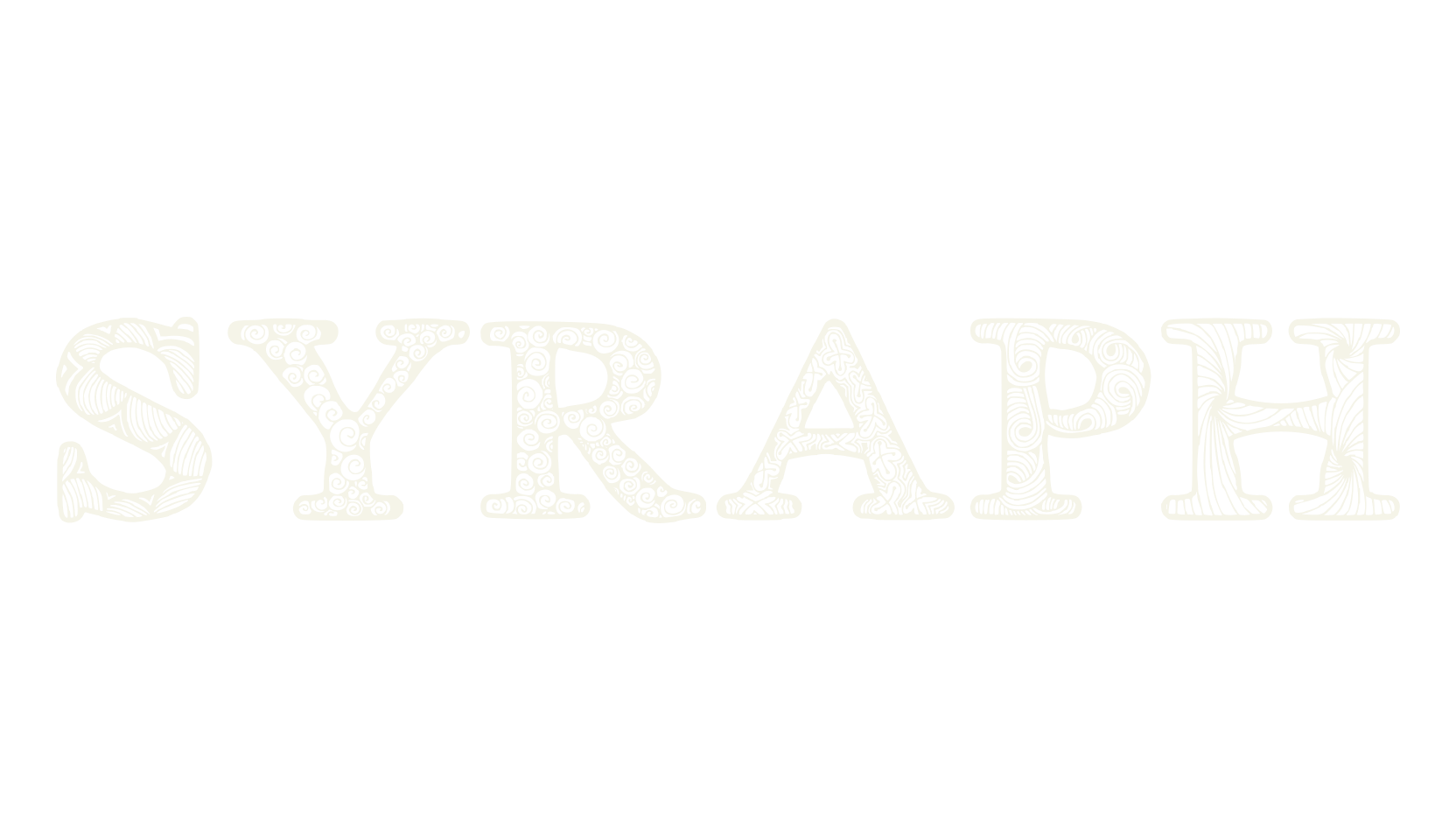 Zsyraph, doodles font preview