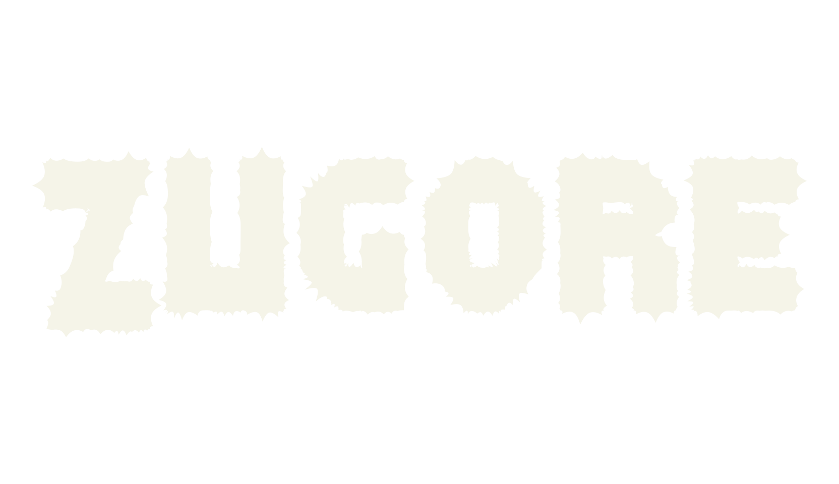 Zugore, custom font preview