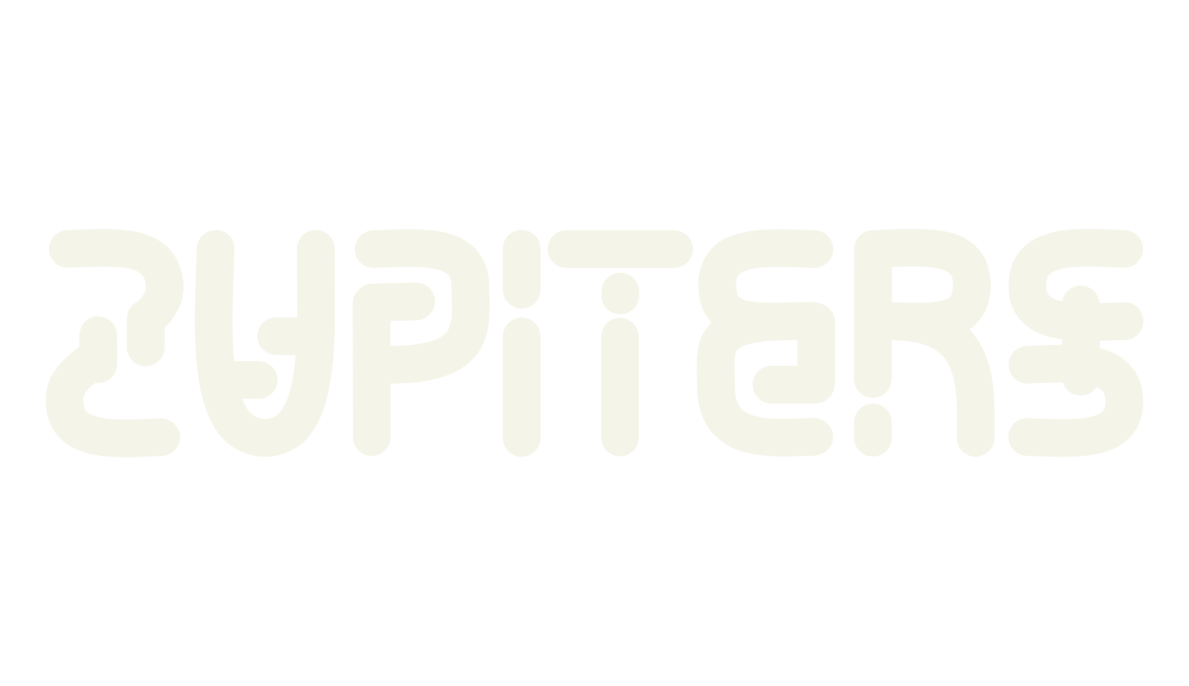 Zupiters, tattoo font preview
