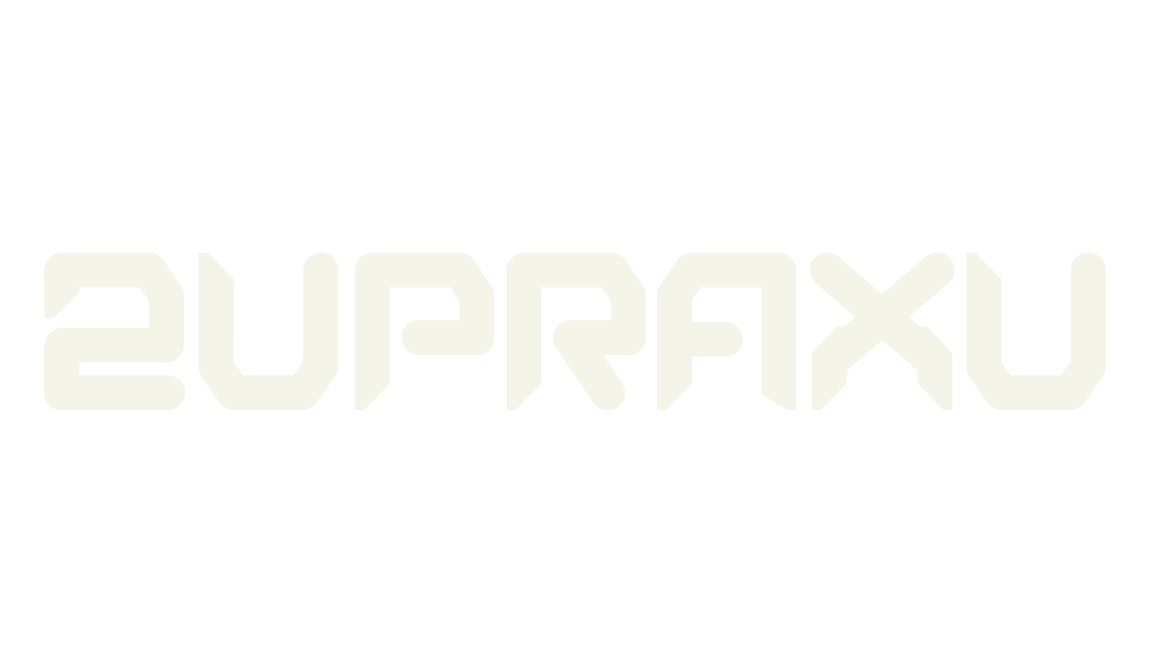 Zupraxu, cyberpunk font preview
